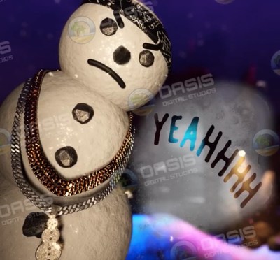 Multi-Platinum Rapper, Jeezy, In Partnership with Oasis Digital Studios, Releases His Iconic Snowman Logo as AR-Enhanced NFTs (CNW Group/ImagineAR Inc.)
