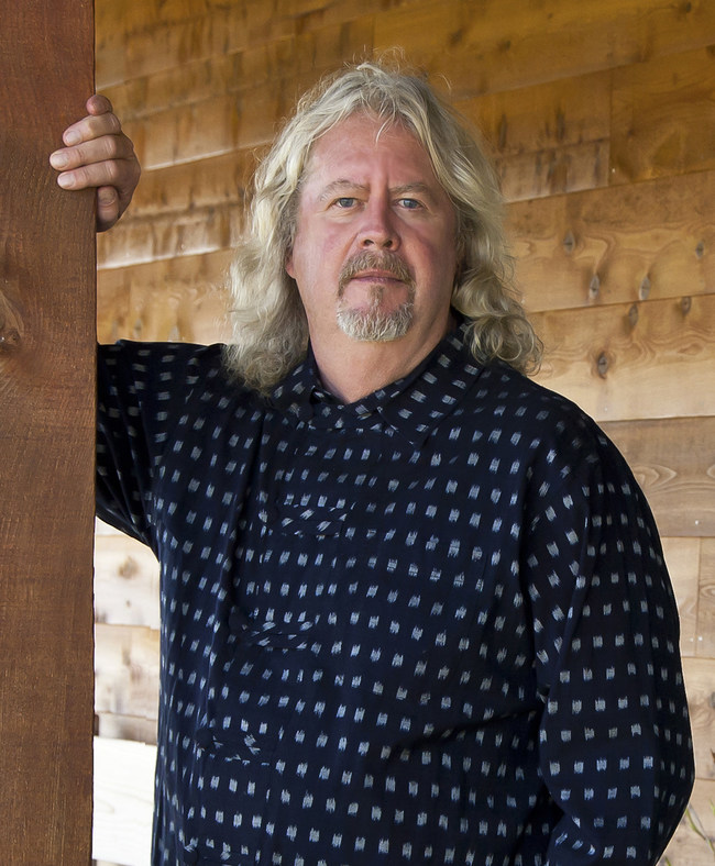Jim Clendenen of Au Bon Climat Winery in Santa Maria CA, a wine visionary. Photo by Kirk Irwin