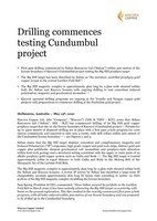 Kincora Copper - Drilling commences testing Cundumbul project (CNW Group/Kincora Copper Limited)