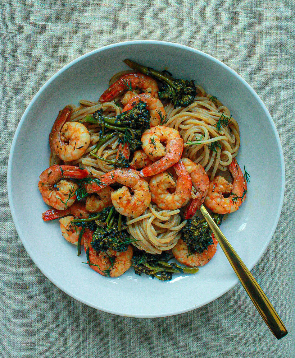 This Shrimp & Broccolini Pasta in Creole Dill Sauce by Creole For The Soul is quick and easy to make, and sure to fill you up with flavors from Tony Chachere’s® Original Creole Seasoning that you can enjoy this summer without the guilt or bloat.