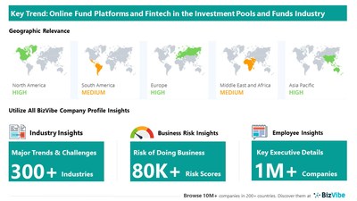 Snapshot of key trend impacting BizVibe's investment pools and funds industry group.