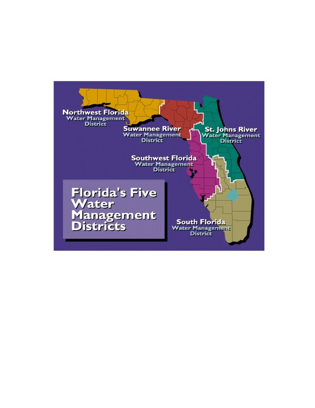 Florida Water Management Districts