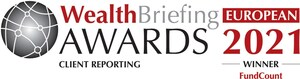 FundCount Wins Best Client Reporting at The WealthBriefing European Awards 2021