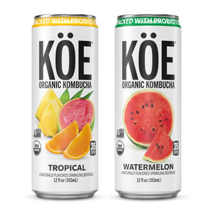 KÖE Combines the Power of Probiotics with Trending Watermelon and Tropical Flavors