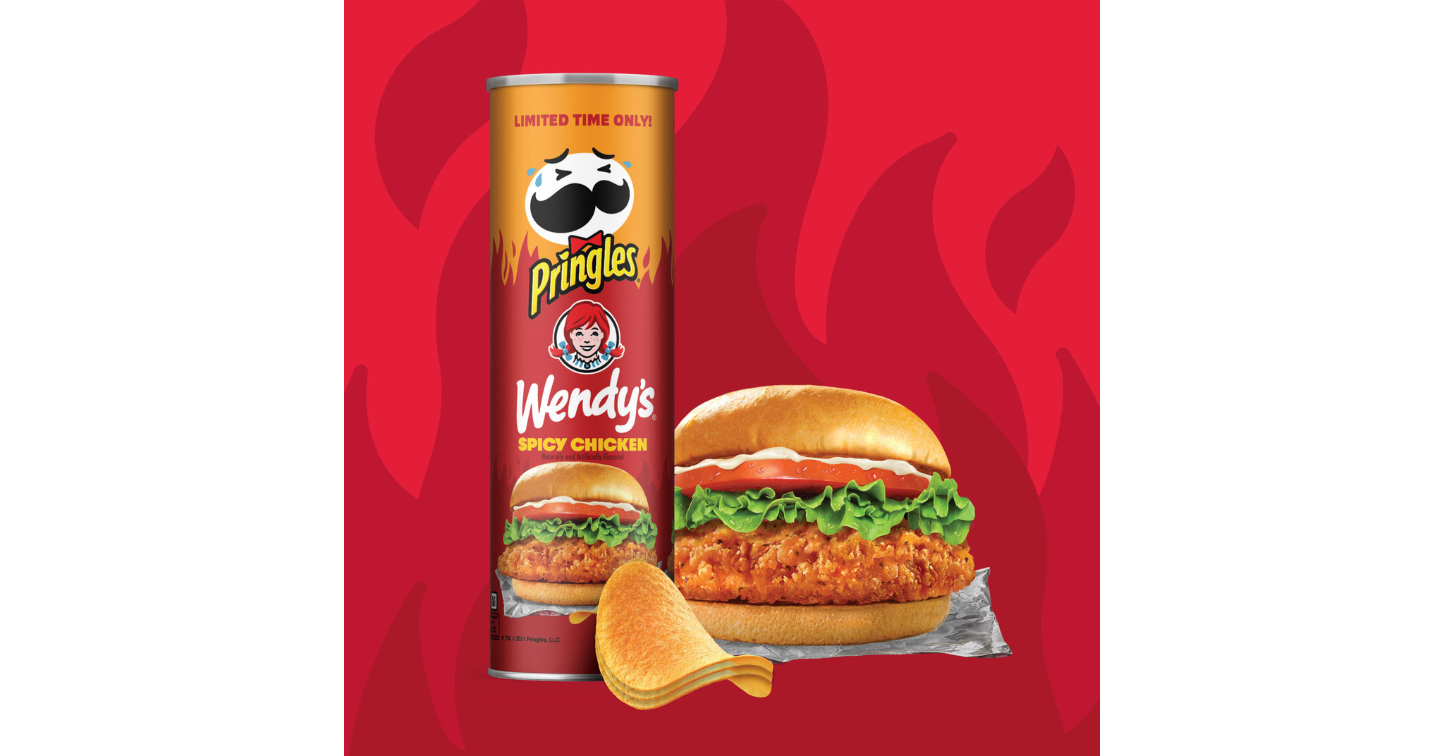 New LimitedEdition Pringles® Flavor Gives Wendy's® Spicy