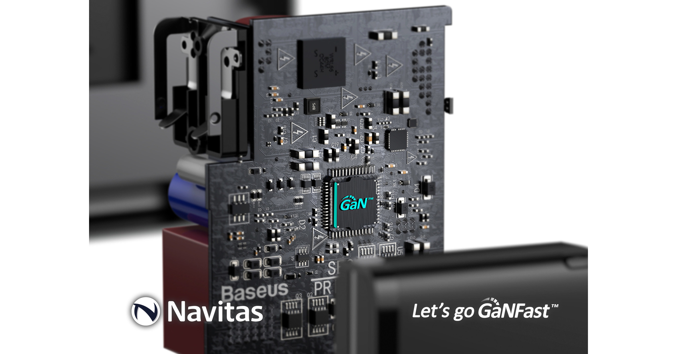 Navitas and SHARGE Upgrade 100W Fast Charging: 60% Smaller than Legacy  Silicon