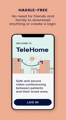 New App, TeleHome, Connects Hospitalized COVID Patients With Loved Ones Through Virtual Visitations
