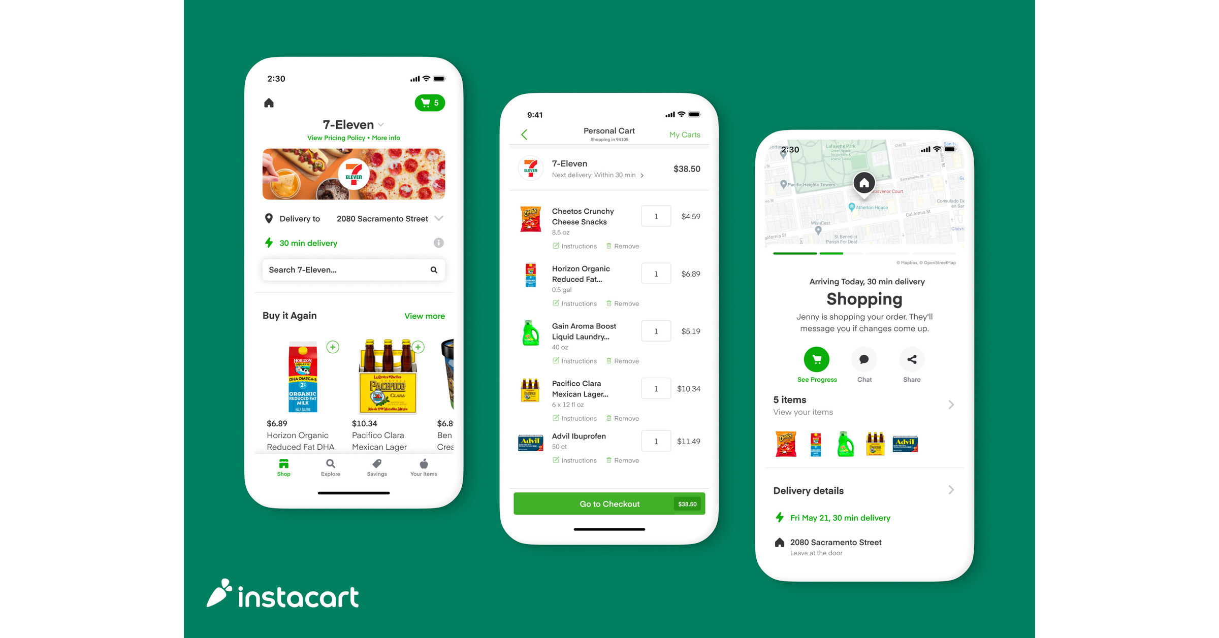 Instacart enters convenience store arena with 7-Eleven partnership