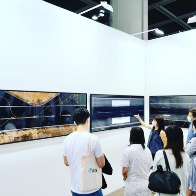 The Spectacle Group exhibiting Antoine's 'Uncharted' series NFTs at Art Central in Hong Kong (May 19-23, Booth 18, HKCEC Hall)