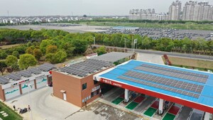 Sinopec baut erste CO2-neutrale Tankstelle in China