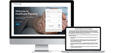 Iris Empower, a user friendly and intuitive self-guided Advance Care Planning platform