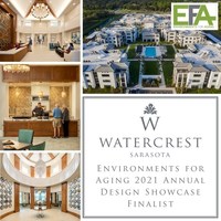 Watercrest Sarasota Highlighted as Project Finalist in Environments for Aging 2021 Senior Living Design Showcase