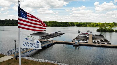 View from the marina at Tennessee National on Watts Bar Lake