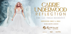Due To Incredible Ticket Demand, Carrie Underwood Adds Six Show Dates To Reflection: The Las Vegas Residency Opening December 1 At The Theatre At Resorts World Las Vegas
