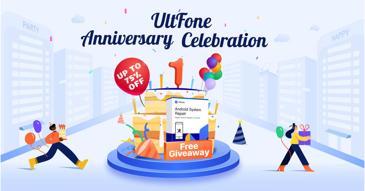 UltFone Celebrates One-Year Anniversary with Giveaways and Online Surprises