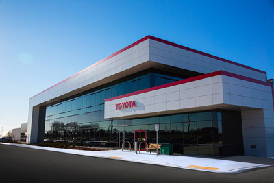 Toyota Eastern Canada Parts Distribution Centre in Clarington, Ontario. (CNW Group/Toyota Canada Inc.)