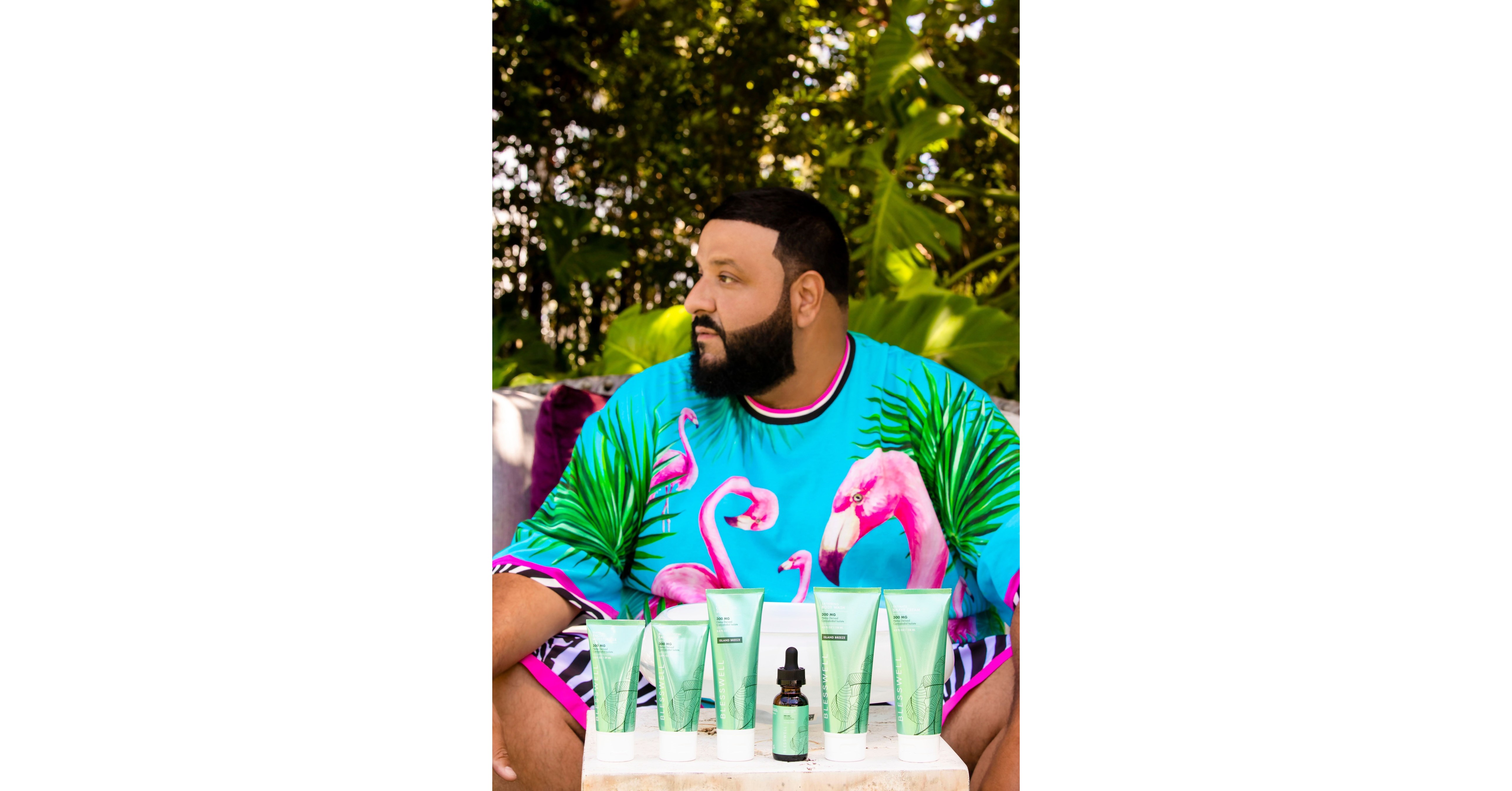 Dj Khaled Expands His Empire With The Launch Of Blesswell A Line Of