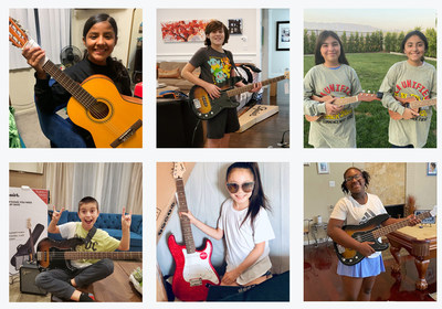 Fender Play Foundation™ Brings 2021 Spring Semester Students Unboxing Their Instruments Provided by Fender