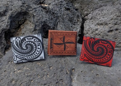NĀ KOA Leather Launches New Wallets with Tattoo Art by Award-Winning Polynesian Tattoo Artists