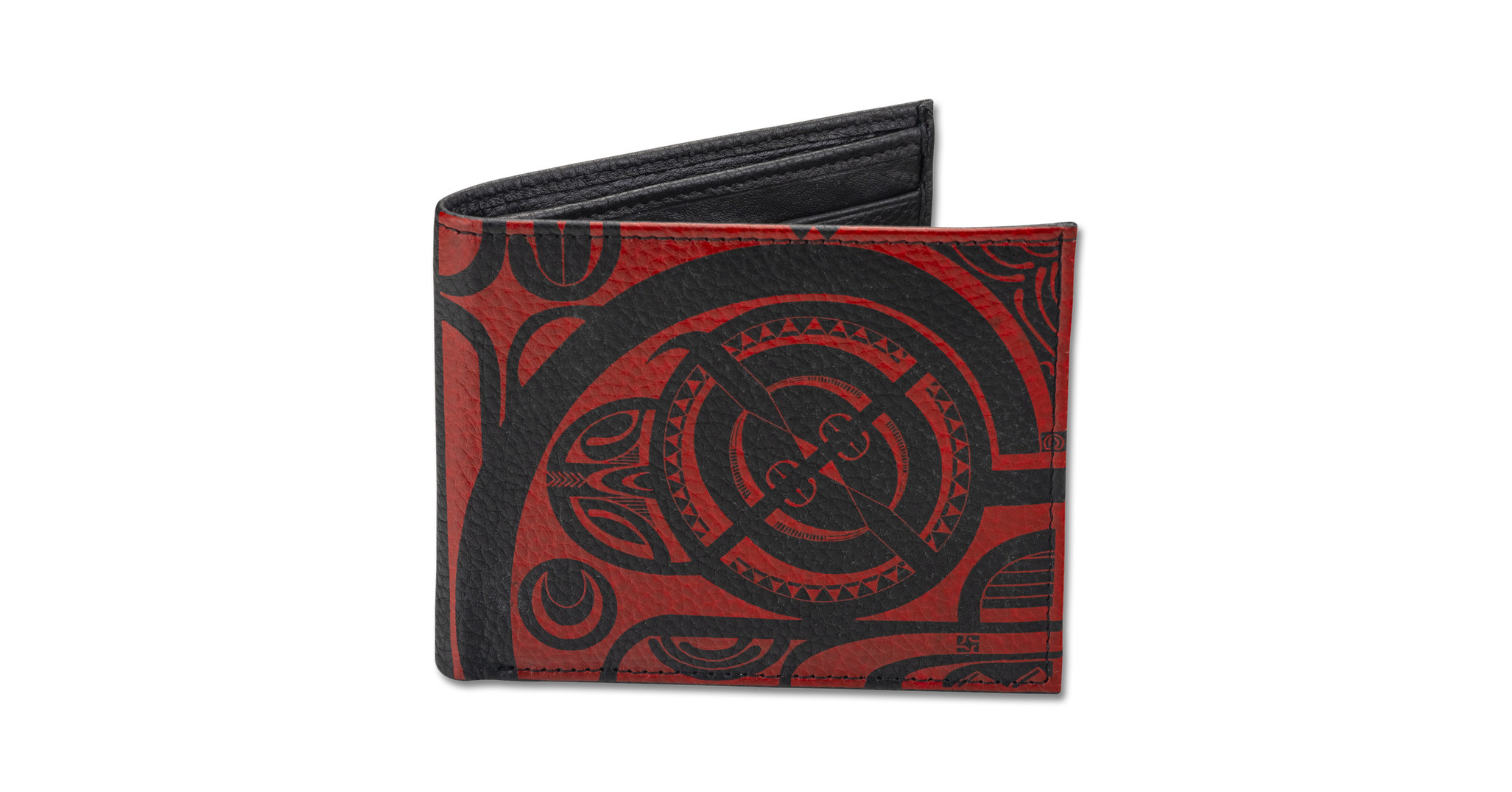 Kiva Store  Bird Motif Hand-Painted Leather Wallet from Costa Rica - Song  of Birds