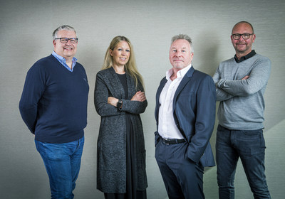 Ripe Insurance leadership team (left to right): Paul Williams, CEO; Sarah Jones, Marketing Director; Colin Whitehead, Executive Chairman; John Woosey, Founder and MD