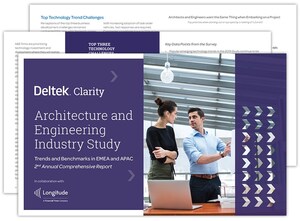 Deltek Unveils the Trends and Benchmarks from its EMEA and APAC Deltek Clarity Architecture &amp; Engineering Industry Study