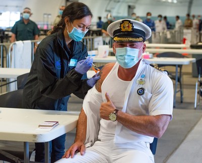 Majestic Princess Crew Members Receive COVID-19 Vaccines at The Port of Los Angeles World Cruise Center