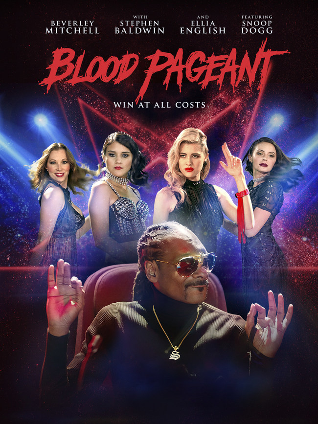 Blood Pageant Horror Movie Poster with Snoop Dogg, Stephen Baldwin, David Chokachi, Ted Lange