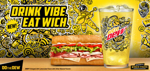 Which Wich™ And MTN DEW® Are Bringing Good Vibes To Sandwich Lovers With New Lemonade-Flavored MTN DEW VIBE™
