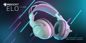 ROCCAT Launches New White Colorway for the Popular Elo 7.1 Air Wireless PC Gaming Headset