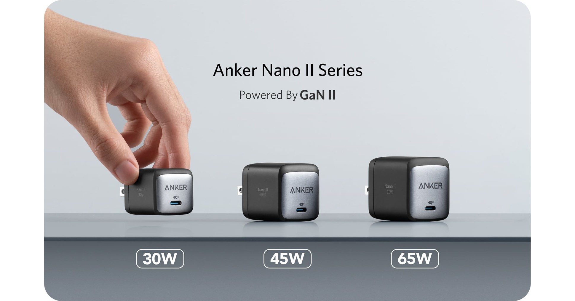 Vurdering Smuk kvinde Necklet Anker Launches Nano II Charger series powered by Gan II Technology