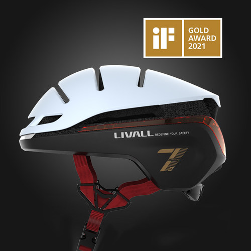 Casque de vélo intelligent EVO21 de LIVALL : une protection active et une visibilité à 360 degrés
