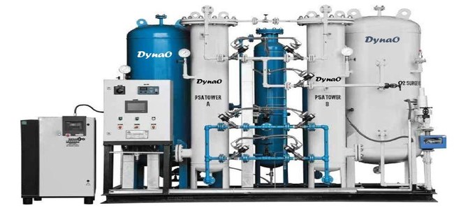 Image of an oxygen generation plant from one of Sewa's suppliers