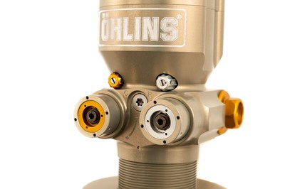 Öhlins TTR with independent hi and low speed compression and rebound adjusters