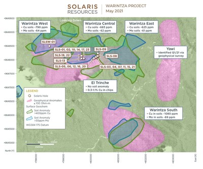 Figure 3 – Plan View (CNW Group/Solaris Resources Inc.)