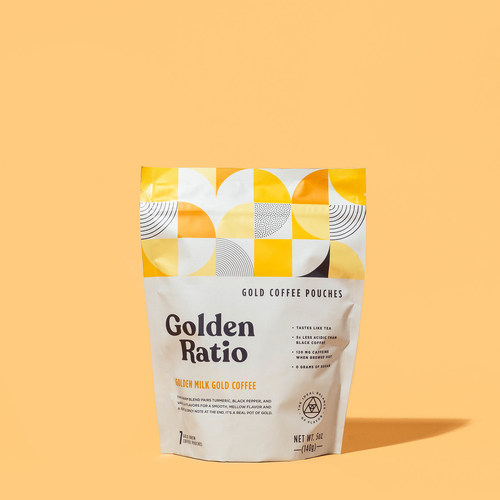 Golden Milk Bag