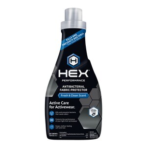 HEX Performance® Disrupts Laundry Category With World's First EPA-Approved Antibacterial Fabric Protector for Activewear