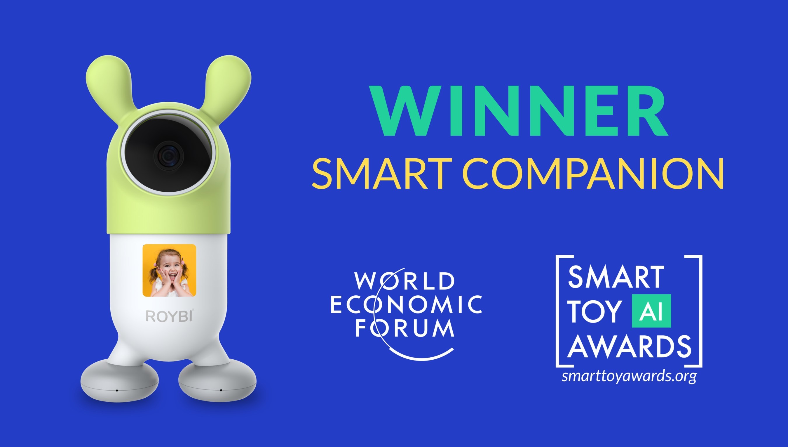 Roybi Robot Becomes The Winner Of World Economic Forum Smart Toy Awards 21