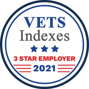 Vectrus Receives Inaugural VETS Indexes 3-Star Employer Award