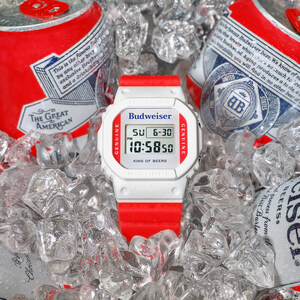 G-SHOCK Collaborates with an American Icon, Budweiser on Limited-edition Timepiece