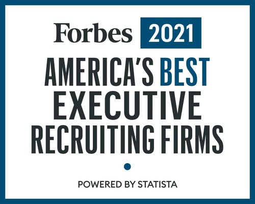 Barbachano International selected by Forbes as America's Best Executive Recruiting Firms 2021 for 5th year in a row, ranking #27 in America and #3 on the West Coast.