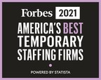 PeopleShare Named on Forbes 2021 America's Best Temp Staffing Firms List