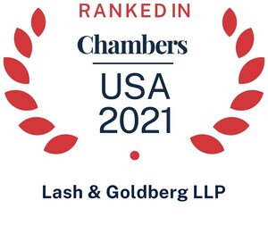 Lash &amp; Goldberg and Partners Ranked in 2021 Chambers &amp; Partners USA Edition for Healthcare Law