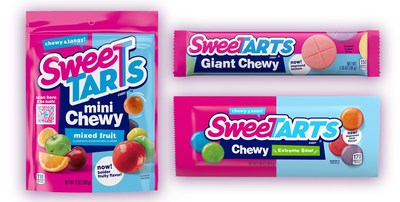 SweeTARTS® Celebrates Brighter and Bolder Chewy Line with