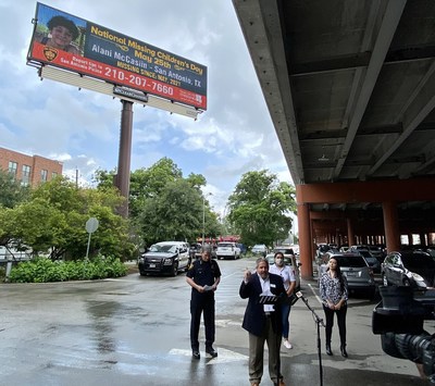 Photo of missing teen Alani McCaslin will be displayed on digital billboards across the San Antonio region.