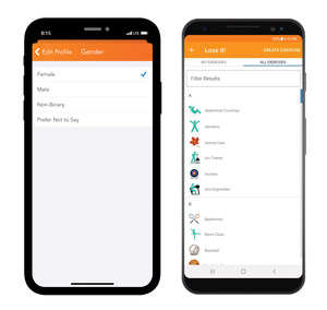 Lose It! Sets New Standards as First Weight Management App to Offer Gender Inclusivity in Profile Settings; Introduces "Non-Binary" or "Prefer Not To Say" Preferences