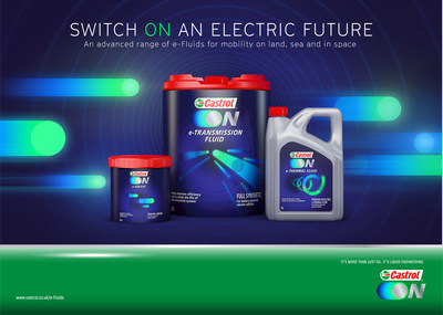 Castrol announces the launch of Castrol ON ™, its new range of e-Fluids for electric mobility.