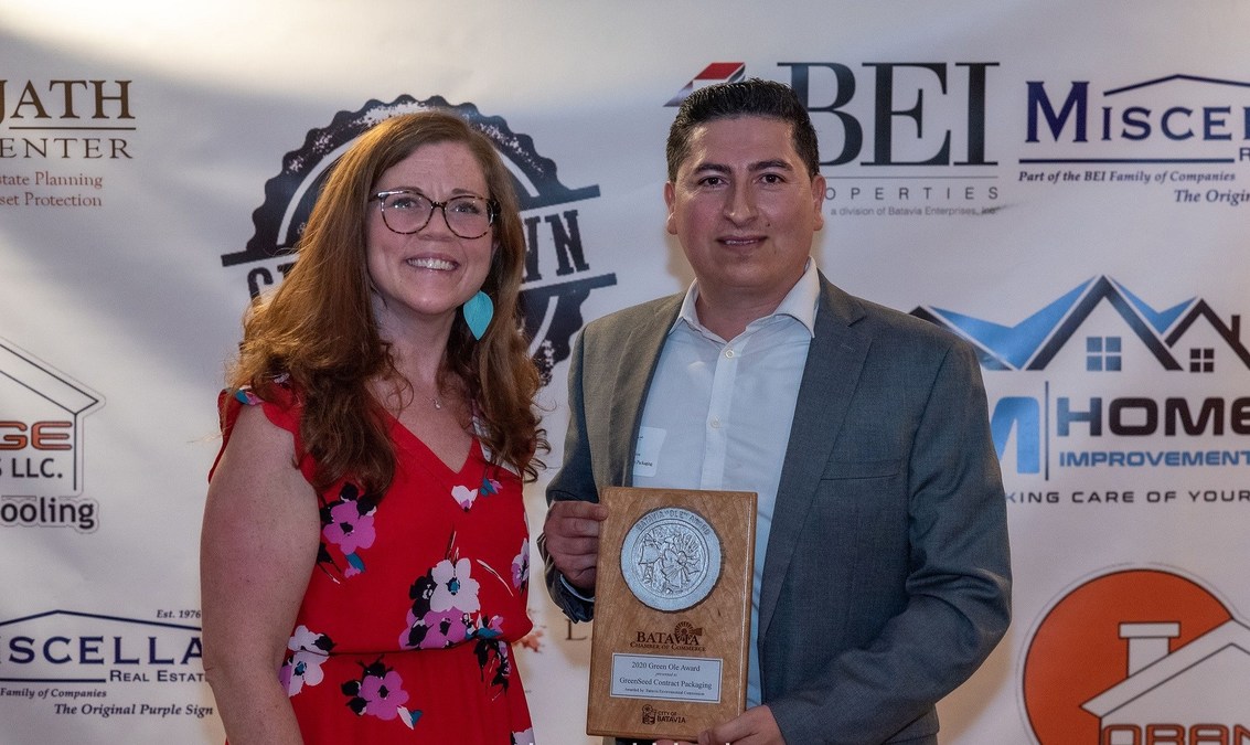 GreenSeed Contract Packaging Wins the Green Ole Award From the Batavia Environmental Commission - Vimarsana News