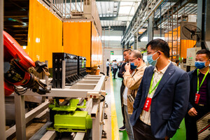 La nouvelle usine de fabrication intelligente de grues à tour de Zoomlion est maintenant pleinement opérationnelle