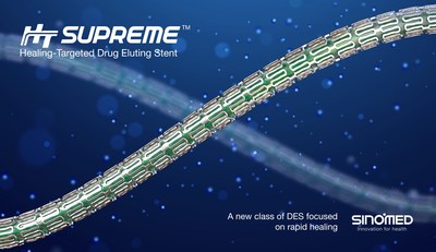 HT Supreme Healing-Targeted Drug Eluting Stent.